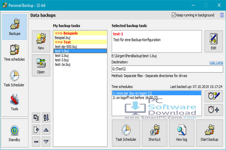 Personal Backup v6.4.0601 [Latest Version]