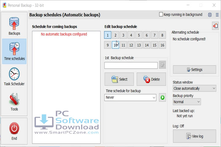 Personal Backup v6.4.0601 [Free Download]