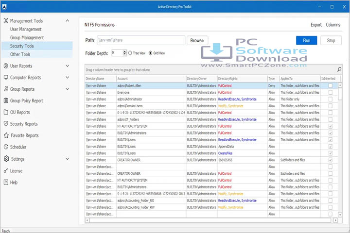 NTFS Permissions Reporter v5.0.631.0 [Latest Version]