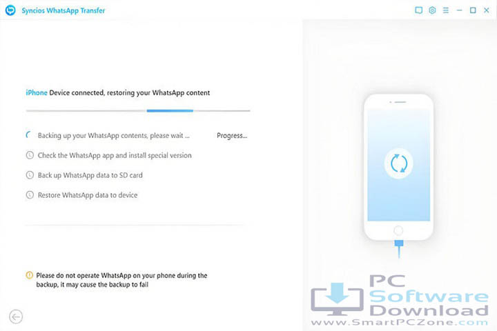 Syncios WhatsApp Transfer v2.4.9 [Latest Version]
