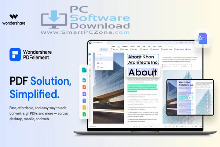 Wondershare PDFelement Professional v12.1.15.4153 [Free Download]