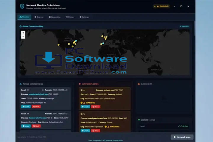 CodePro AP Network MonitorAndAntivirus v1.0.0 [Free of Cost]