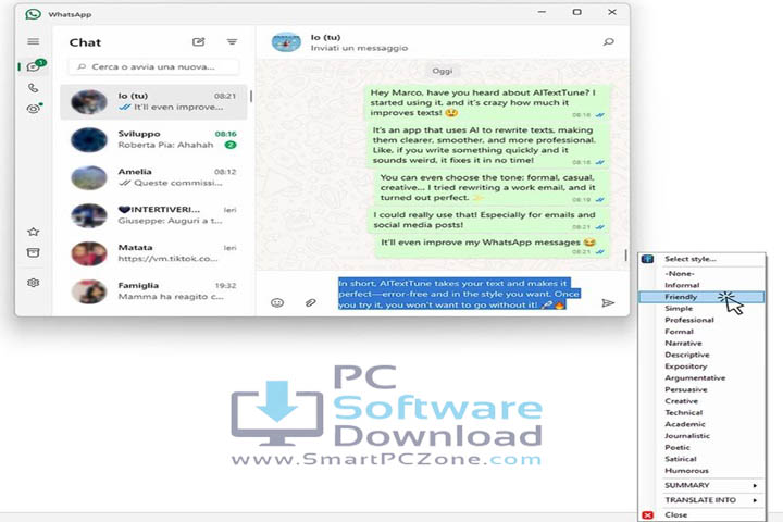 AITextTune v1.7.5 [Latest Version]