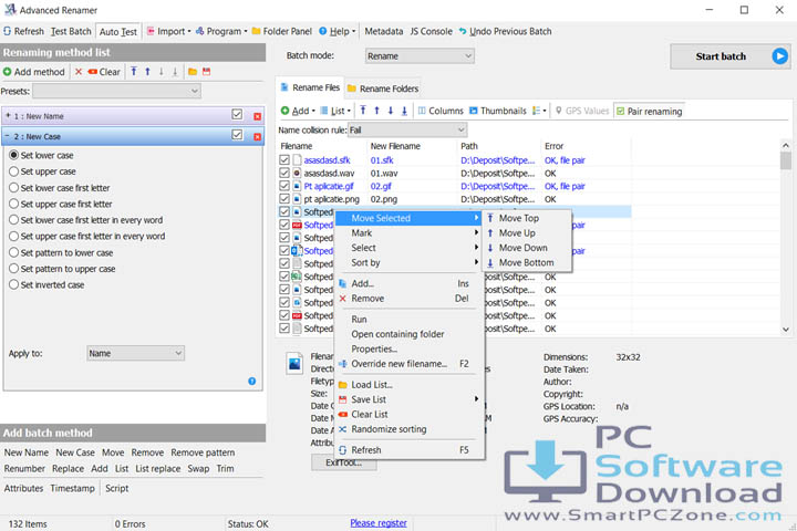 Advanced Renamer v4.20 [Free of Cost]