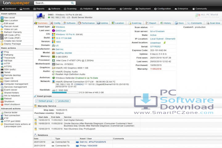 Lansweeper v12.7.0.1 [Free of Cost]