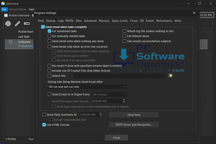 Syncovery Premium v11.14.3.184 [Free Download]