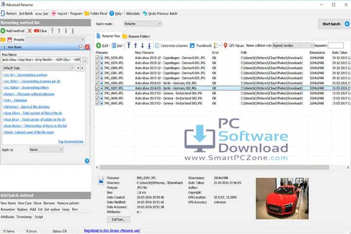 Advanced Renamer v4.20 [Free Download]