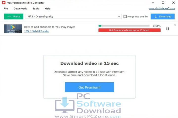 Free YouTube To MP3 Converter v4.5.11.406 Premium [Latest Version]