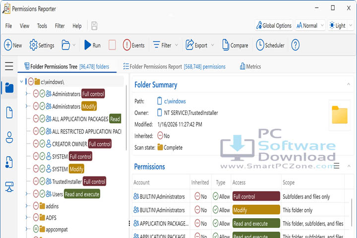 NTFS Permissions Reporter v5.2.668 [Latest Version]