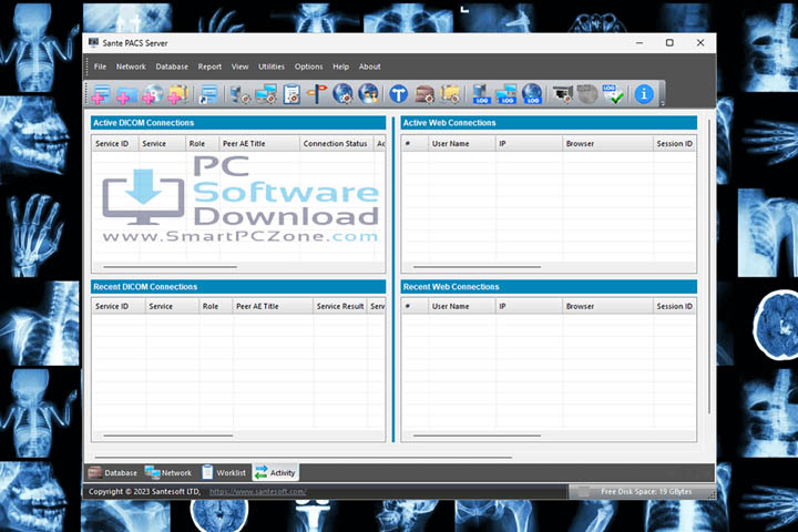 Sante PACS Server v4.4.5 [Free of Cost]