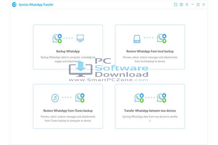 Syncios WhatsApp Transfer v2.5.1 [Free of Cost]