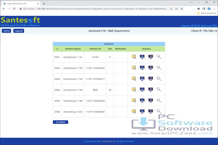 Sante PACS Server PG v4.4.5 [Free Download]
