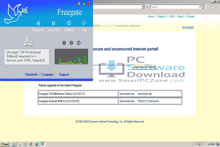 FreeGate Professional v7.90 [Latest Version]