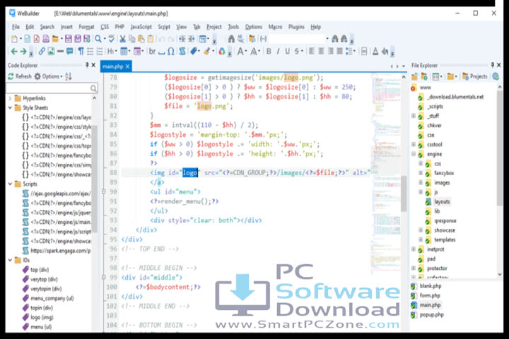 Blumentals WeBuilder v18.6.0.274 [Free Download]