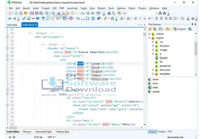 Blumentals HTMLPad v18.6.0.274 [Latest Version]