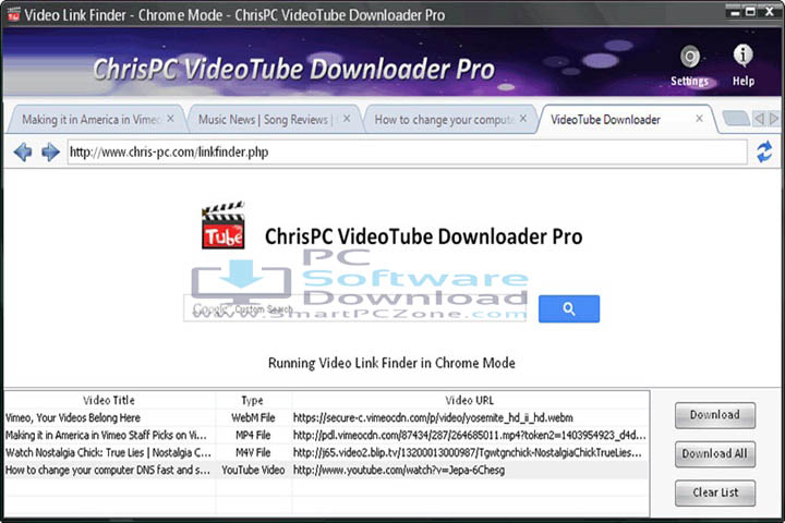 ChrisPC VideoTube Downloader Pro v15.26.0404 [Latest Version]