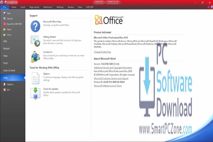 Office 2010 [Free of Cost]