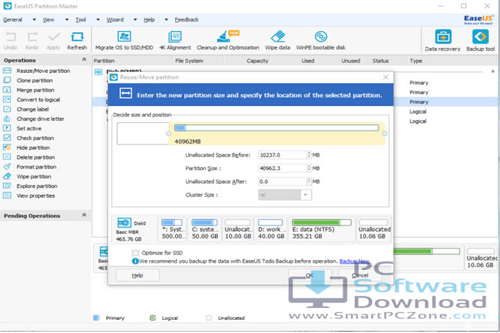 EaseUS Partition Master v20.1.0 [Free of Cost]