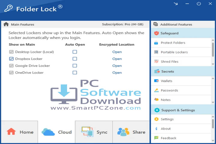 Folder Lock v10.1.9 [Free of Cost]