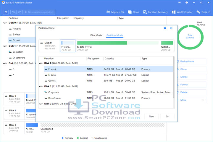 EaseUS Partition Master v20.1.0 [Latest Version]