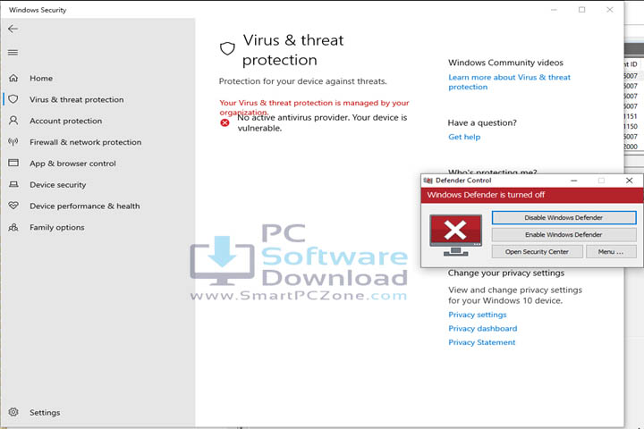 Defender Control v2.1 [Free Download]