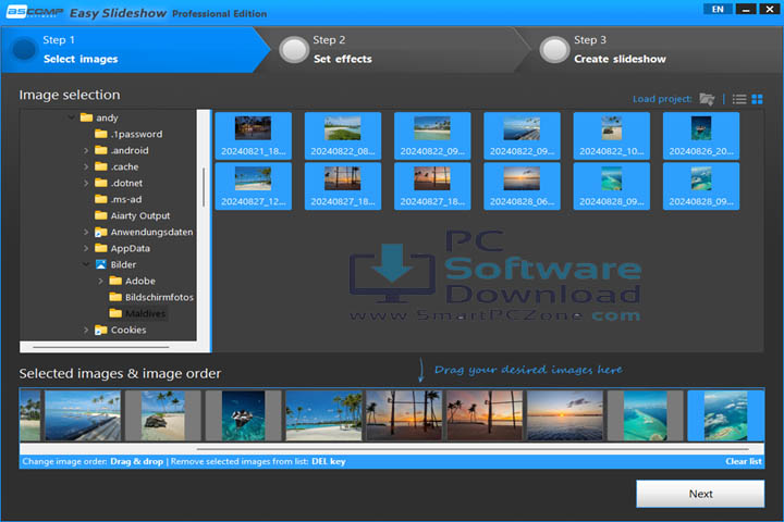 ASCOMP Easy Slideshow Professional v2.102 [Free Download]