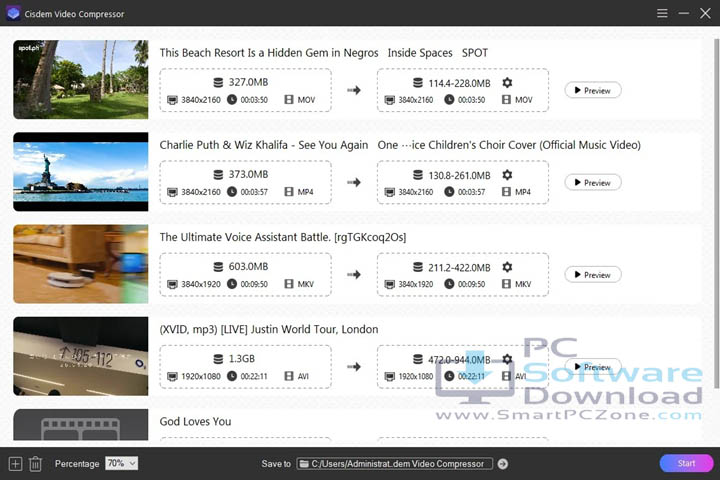 Cisdem Video Compressor v2.4.0 [Free of Cost]
