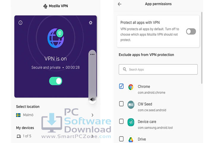 Mozilla VPN v2.25.0 [Free of Cost]