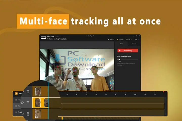 Nero Blur Face - AI Motion Tracking Video Editor v1.0.51.0 [Free of Cost]