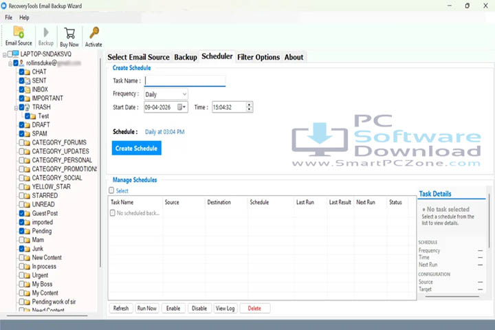 Email Backup Wizard Enterprise v26.1.2 [Free of Cost]