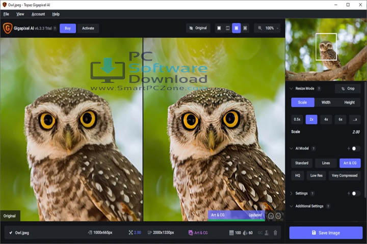 Topaz Gigapixel AI Pro v8.4.4 [Latest Version]