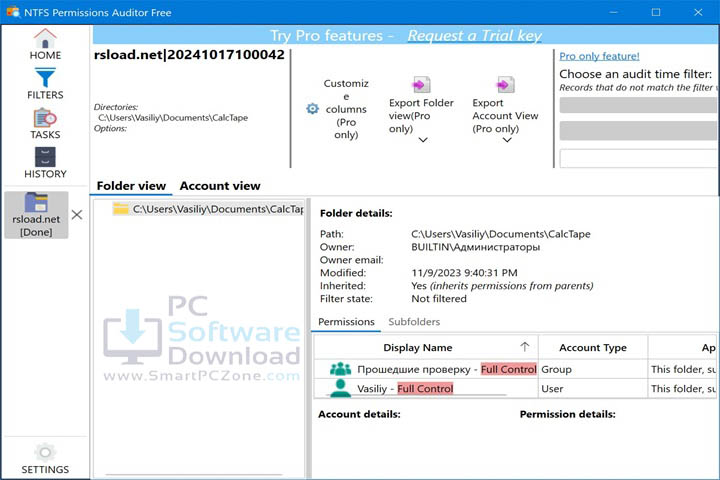 AlbusBit NTFS Permissions Auditor Pro v26.4.7 [Free of Cost]