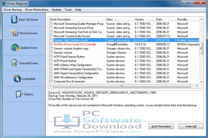 Driver Magician v6.5 [Latest Version]