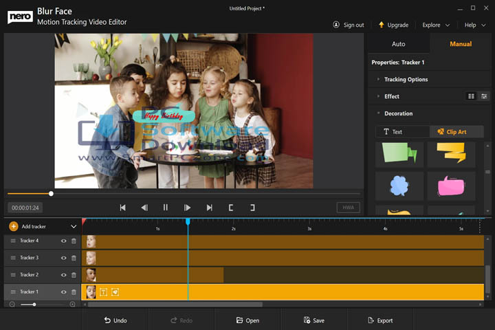 Nero Blur Face - AI Motion Tracking Video Editor v1.0.51.0 [Latest Version]