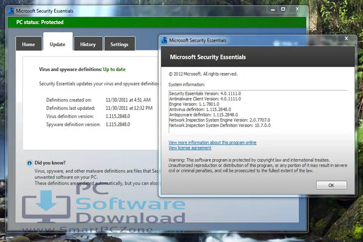 Microsoft Security Essentials v4.10.209.0 [Free Download]