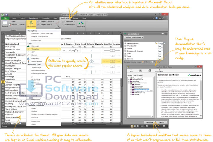 Analyse-it for Microsoft Excel Ultimate Edition v6.16.2 [Free of Cost]