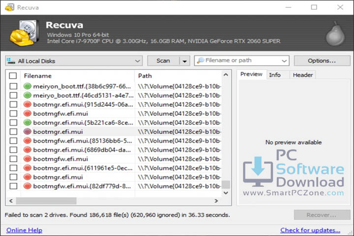 Recuva v1.54.120 Professional [Free of Cost]
