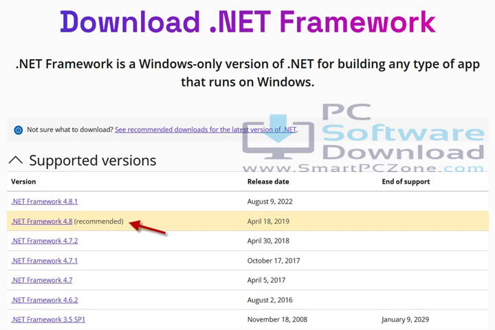 Microsoft .NET Framework v4.8.1 [Latest Version]