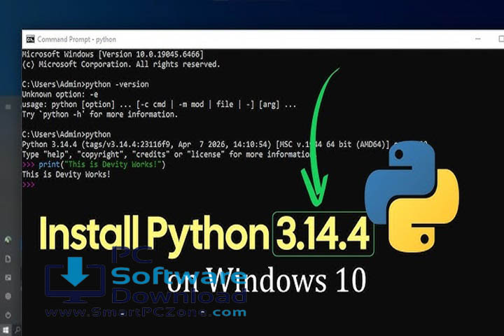 Python v3.14.4 [Free Download]