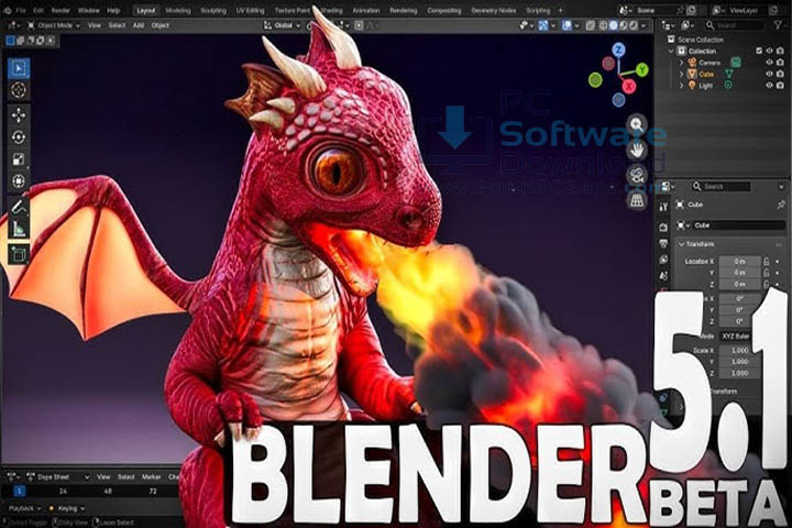 Blender v5.1.0 [Free of Cost]