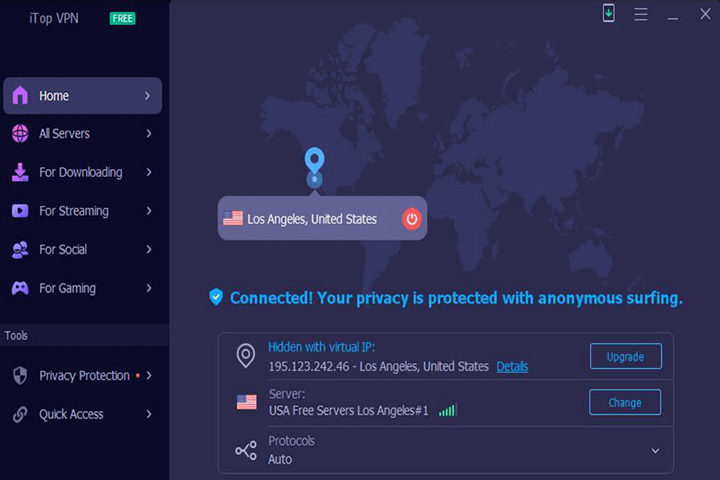 iTop VPN v8.37.0.8 [Free Download]