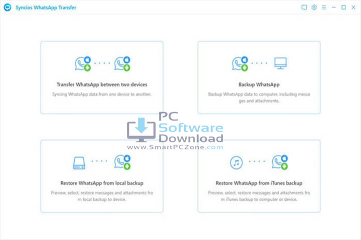 Syncios WhatsApp Transfer v2.5.1 [Latest Version]