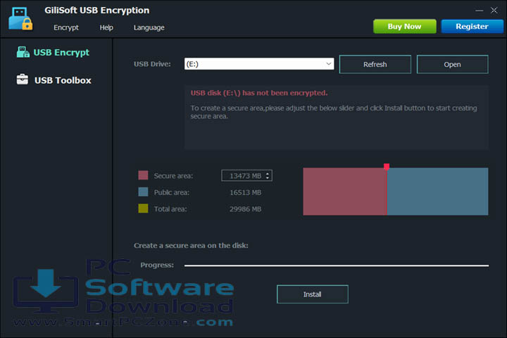 GiliSoft USB Stick Encryption v12.6 [Free of Cost]